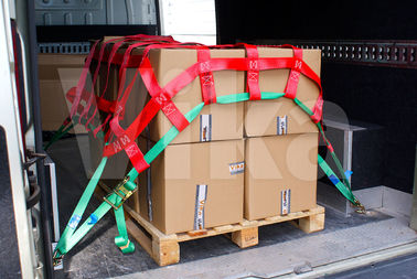 kaufen 2 M X 2M WIRD 600 Kilogramm-Polyester-Fracht-Filetarbeit mit Breite 25mm gewebten Materials online manufacture