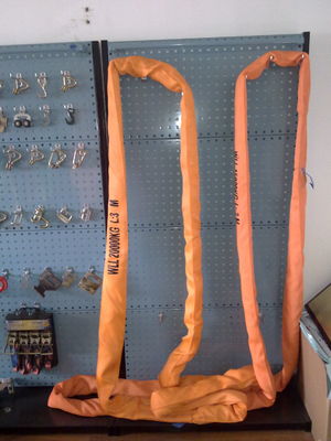 kaufen WLL 20T Schwergewicht endlose runde Schlinge Polyester EN1492-2 Weichorange online manufacture