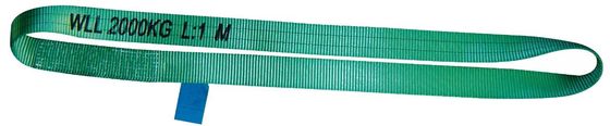 kaufen 100% Polyester Endlos Webbing Sling WLL 2000kg für die Bauindustrie online manufacture