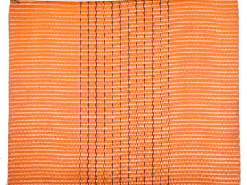 kaufen Polyester-des gewebten Materials der Orangen-300mm Rolle für Riemen EN1492-1 WIRD Bruchfestigkeit 12T 54000 Kilogramm online manufacture