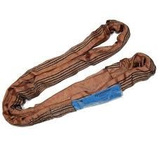 kaufen Brown 6 Tonnen-Polyester-endlose Rundschlinge für große Stahlstangen Eco freundlich online manufacture