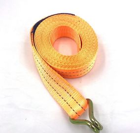 kaufen Das Polyester-gewebte Material, das Bügel-Ratsche peitscht, binden unten Schnallen-Gurt mit Metallj-haken online manufacture