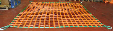 kaufen Anhebende Polyester-Fracht-Filetarbeit, flaches Kleintransporter-Bett-Ladenetz des gewebten Materials online manufacture