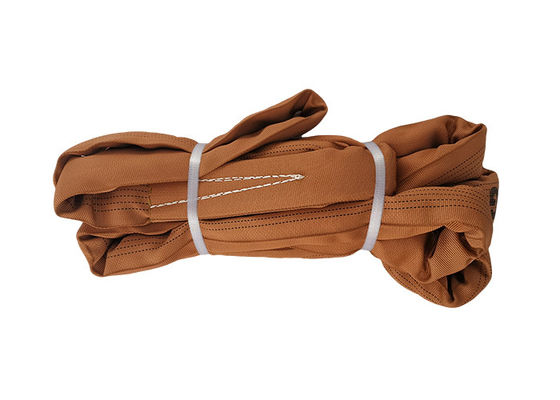 kaufen Hochleistungs Eye And Eye Sling Synthetische Sling Endloser Stil Braune Farbe online manufacture