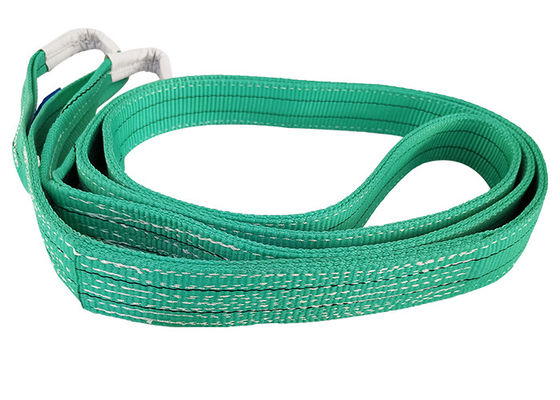 kaufen Hochfeste Polyester Flat Webbing Sling 50mm / 60mm Breite Doppel Plies Slings online manufacture
