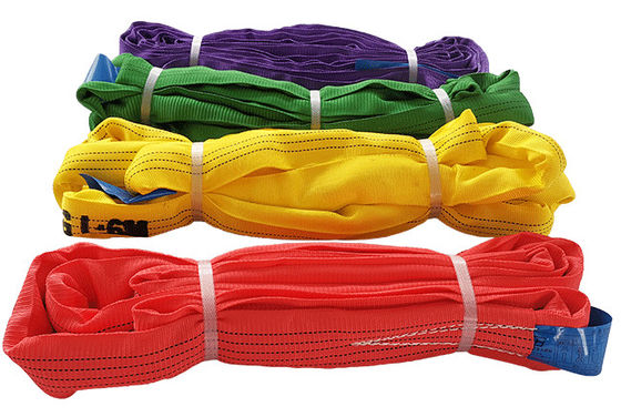 kaufen Weiches Polyester Endloses Runder Schleuder Polyester Webbing Schleuder zum Heben online manufacture