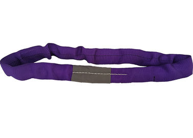 kaufen Kundenspezifische endlose Polyester-Rundschlinge-mehrfacher Faser-Bau des Polyester-Hebegurt-1T online manufacture
