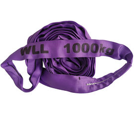 kaufen Riemen-industrielle anhebende Bügel-hohe Leistungsfähigkeit des 43mm Breiten-Polyester-gewebten Materials online manufacture
