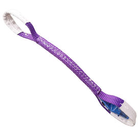 kaufen Des Riemen-Gurt-gewebten Materials flaches des Augen-Polyester-flache gewebten Materials Bügel-Veilchen-Farbe online manufacture
