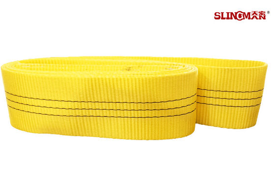 kaufen 100% Polyester Flat Lifting Endlos Webbing Schlinge online manufacture