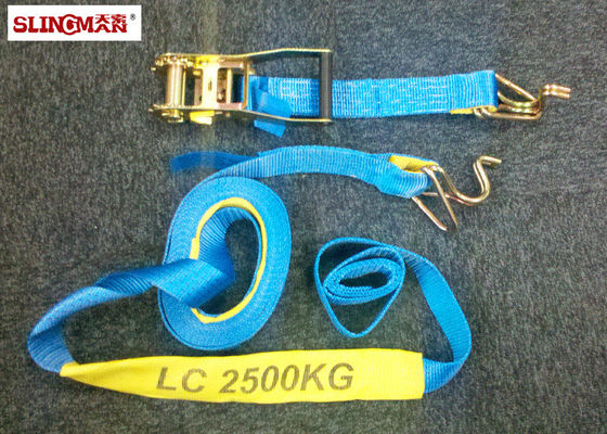 kaufen Ratschetten LC2500 DN AS/NZS4380 50MM Polyesterblau mit Ratschette und zwei Schwanenhaken online manufacture