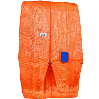 kaufen Duplexpolyester-Hebegurt-orange Farbe des gewebten Materials 60T online manufacture