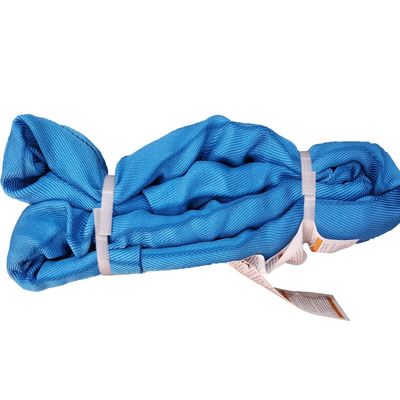 kaufen Vertikale 23000 lbs blauer WSTDA Standard der Polyester-Rundschlinge- online manufacture