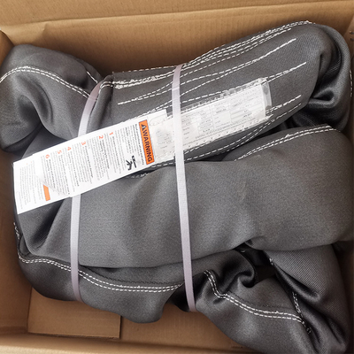 kaufen Jacken-Twill-Webart-Polyester-Rundschlinge-Schwarz-Hochleistungsvertikale 90000 lbs online manufacture