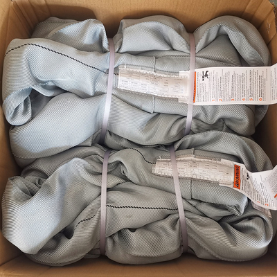 kaufen ASME B30.9 Grey Polyester Lifting Sling Round vertikale 32000 Hochleistungslbs online manufacture