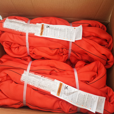 kaufen Soemhochleistungs-Polyester-endlose Rundschlinge-rote Vertikale 7 Tonnen online manufacture