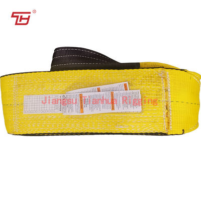 kaufen Flat Pattern Polyester Lifting Sling Providing Lifting Capacity More Than 40 Tons and Safety Factor Levels 5 1 6 1 7 1 Engineered for Heavy Load Support online manufacture